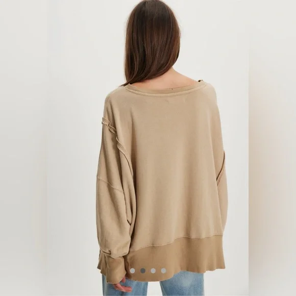 Free People Graphic Camden Pullover - Picture 2 of 9